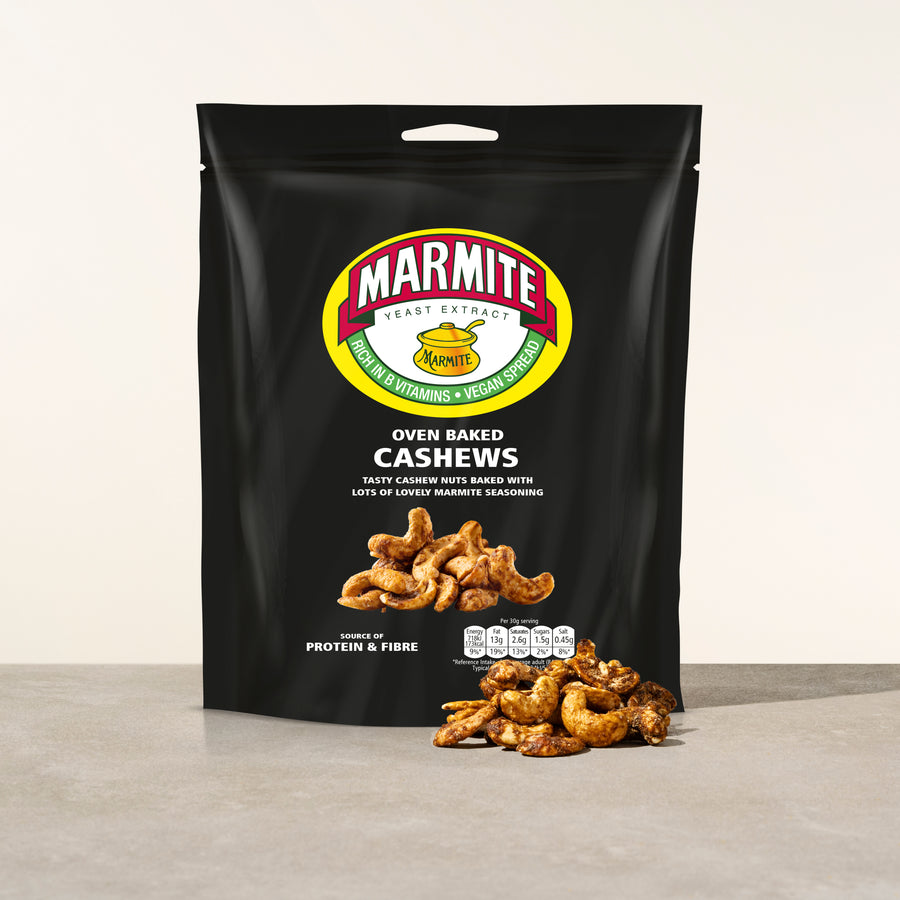 marmite oven baked cashews