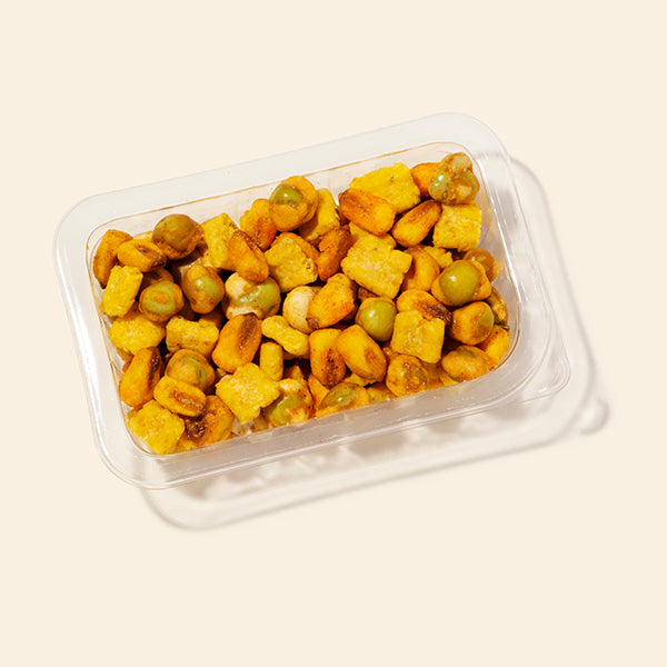 a small punnet of graze smoky barbecue crunch snack
