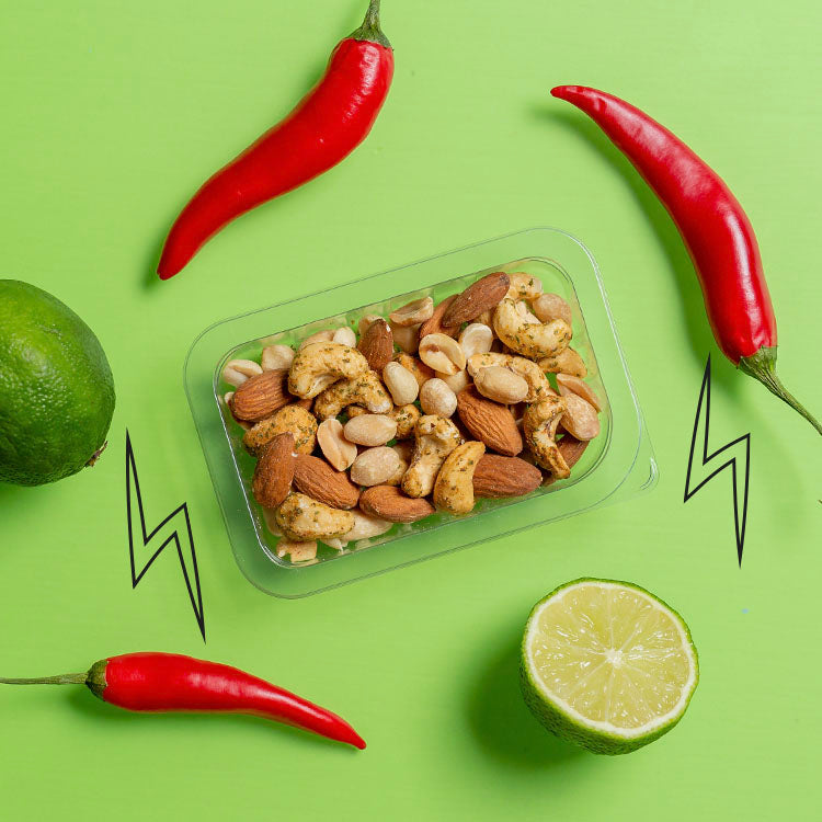 punchy chilli & lime nutty protein power multipack